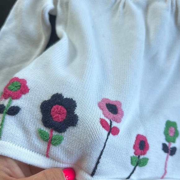 GAP knit floral sweater - Picture 3 of 4